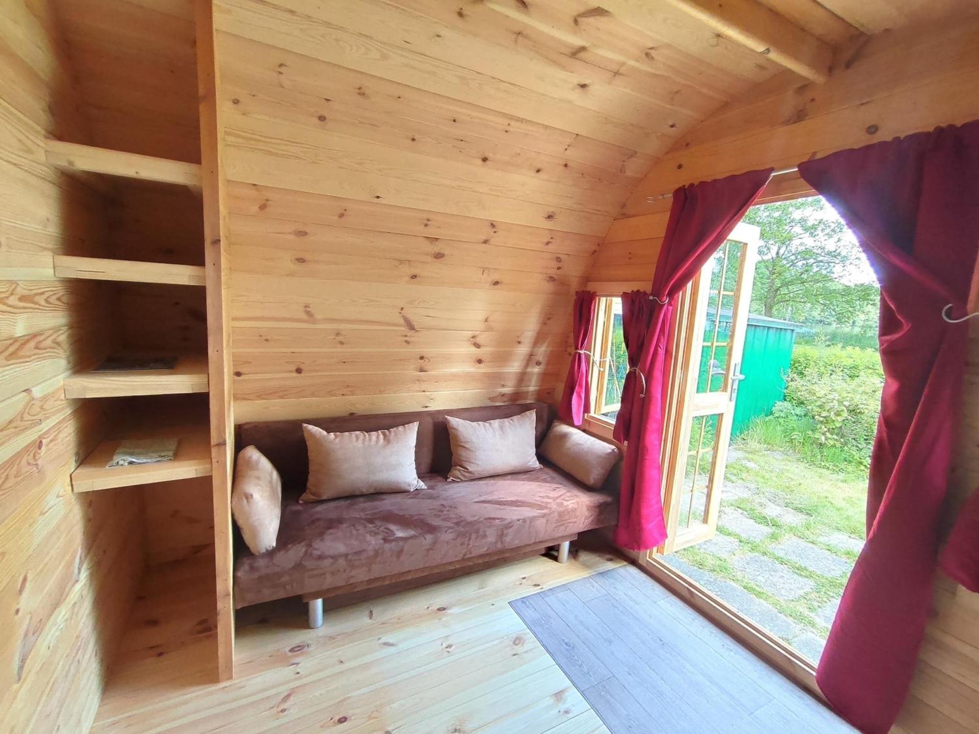 Glamping Pod Am See Wittenborn エクステリア 写真