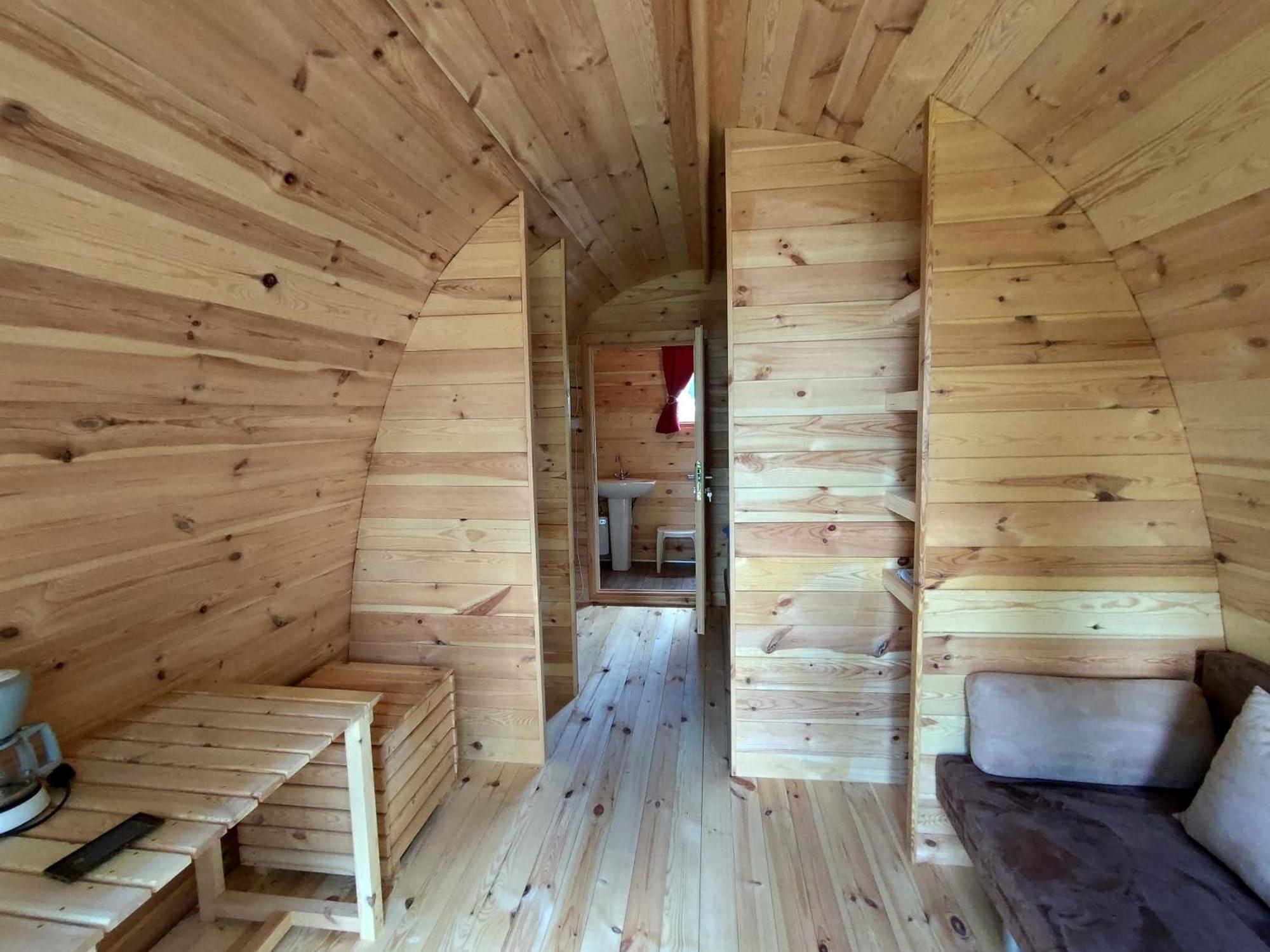 Glamping Pod Am See Wittenborn エクステリア 写真