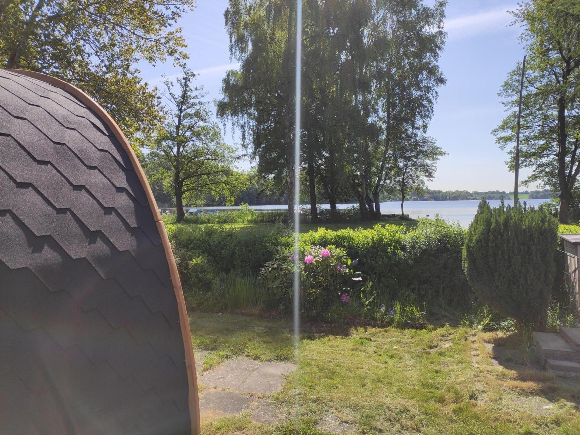 Glamping Pod Am See Wittenborn エクステリア 写真